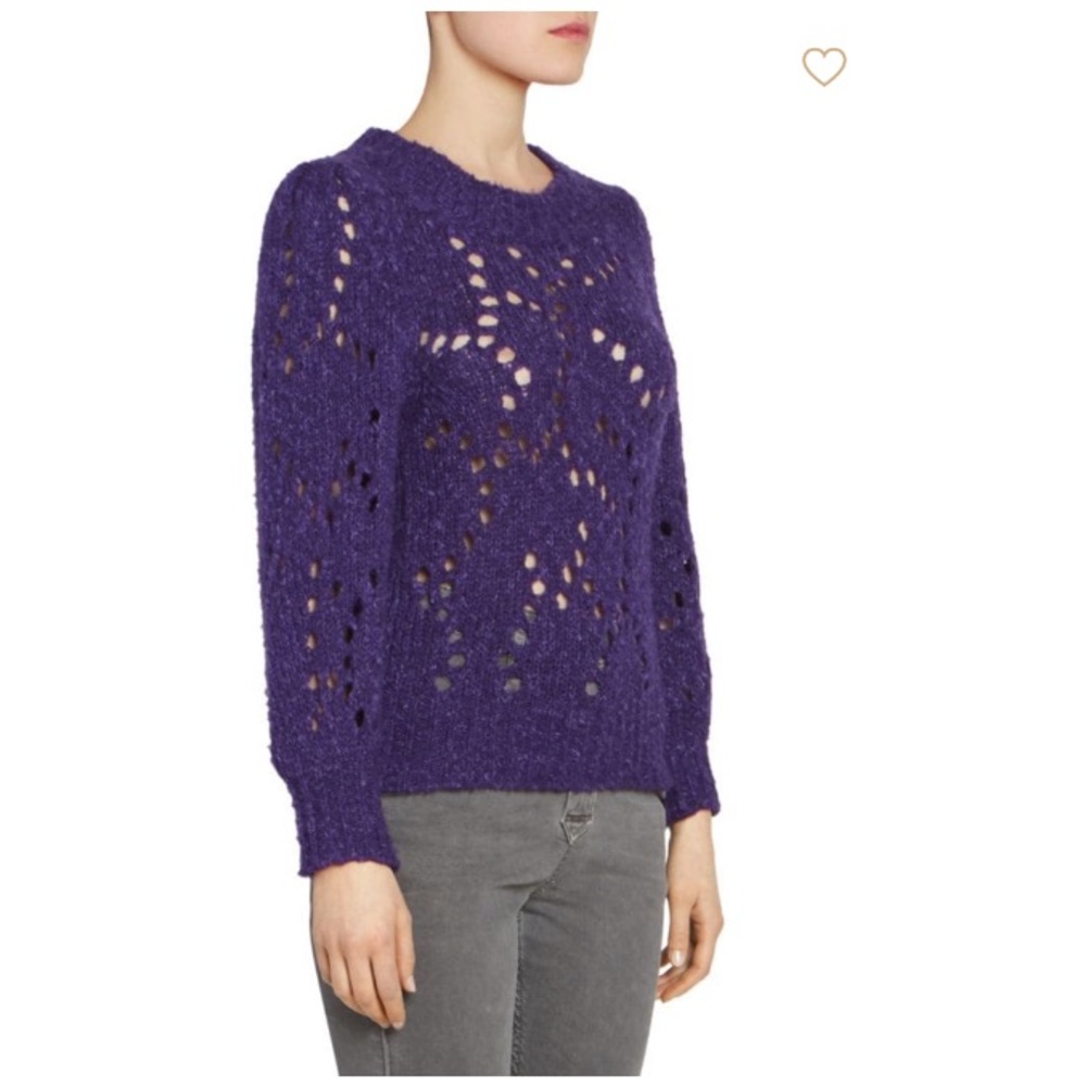 ISABEL MARANT**Purple Knit Sweater**US 6 $370 - Picture 5 of 7